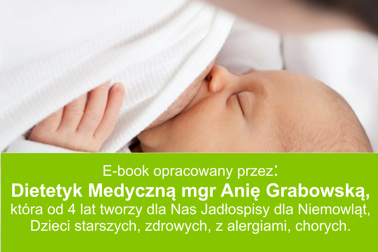 Ekspert w żywieniu niemowląt na portalu przepisy-dla-dzieci.pl