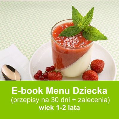 E-book Menu dla Dzieci 1-2 portalu Przepisy-dla-dzieci.pl