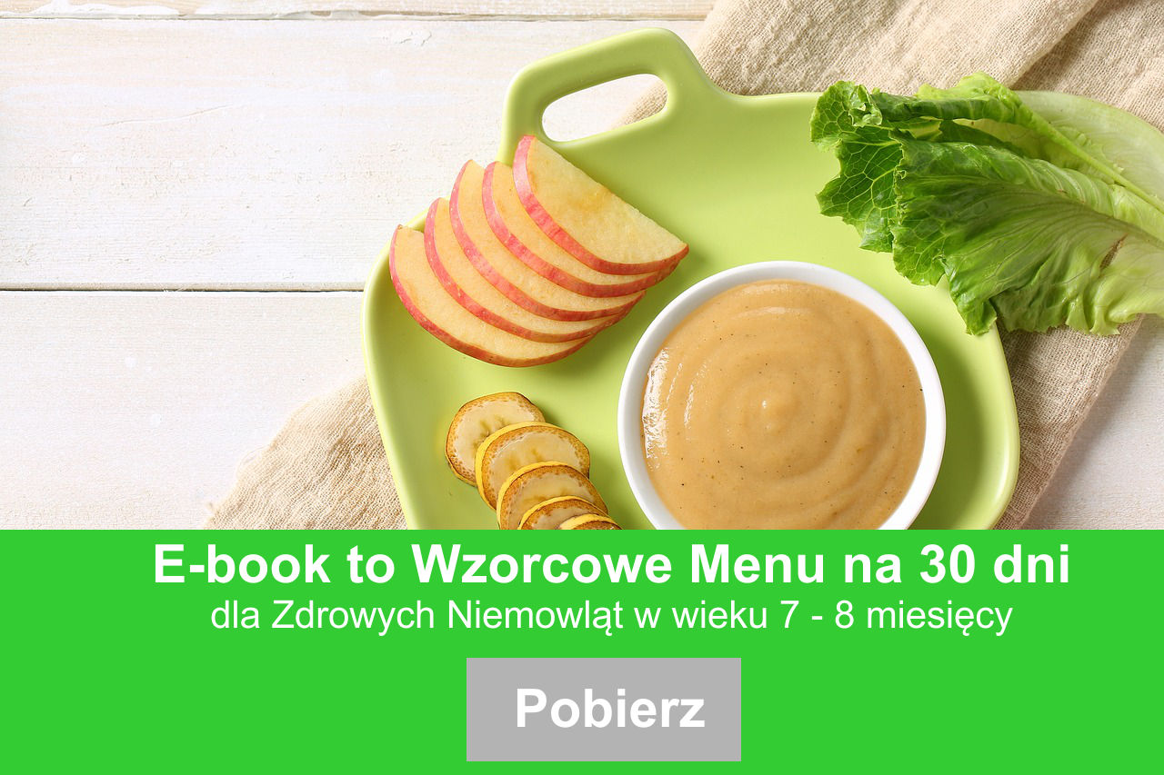 E-book to wzrocowe Menu 7-8 miesięcy